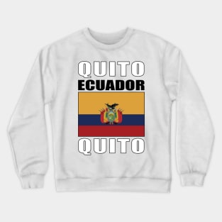 Flag of Ecuador Crewneck Sweatshirt